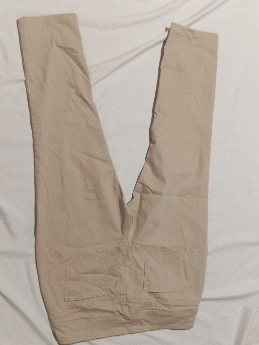 Alia Men's Khaki Slim Chino Pants - Picture 4 of 4